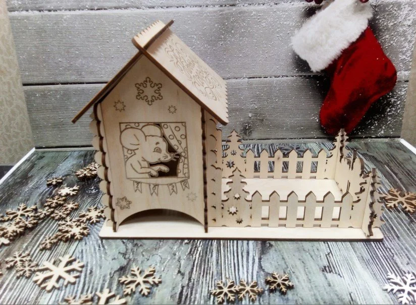Free Laser cut wood designs Christmas Eve Box 20 laser cut ideas