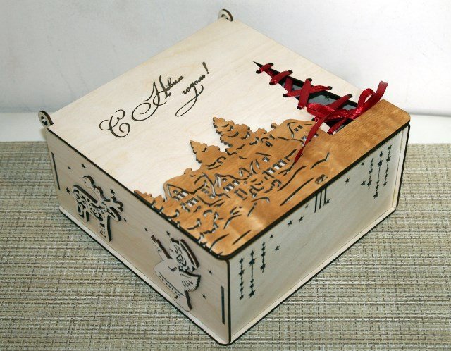 laser cut wood