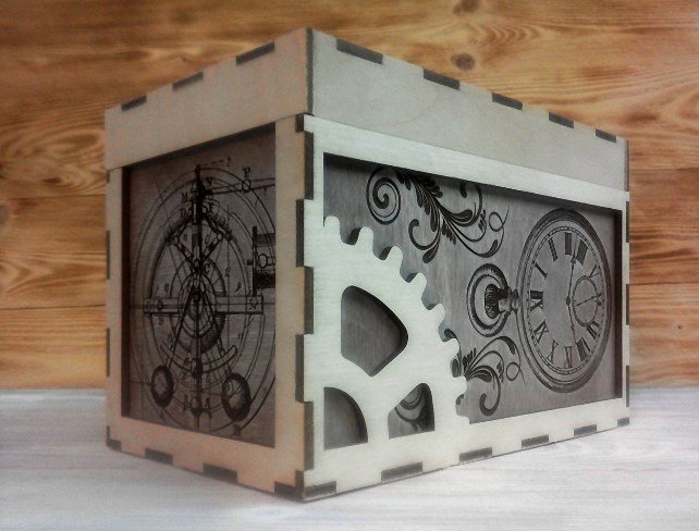 wood puzzle box