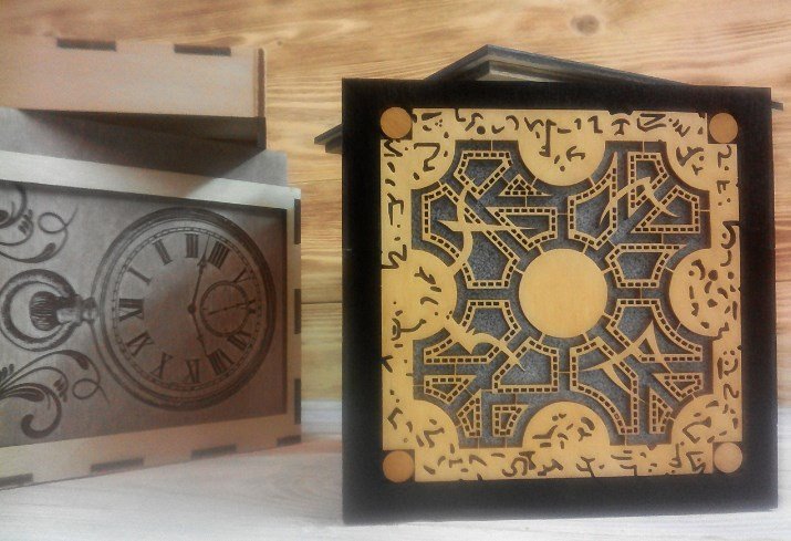 wooden puzzle box