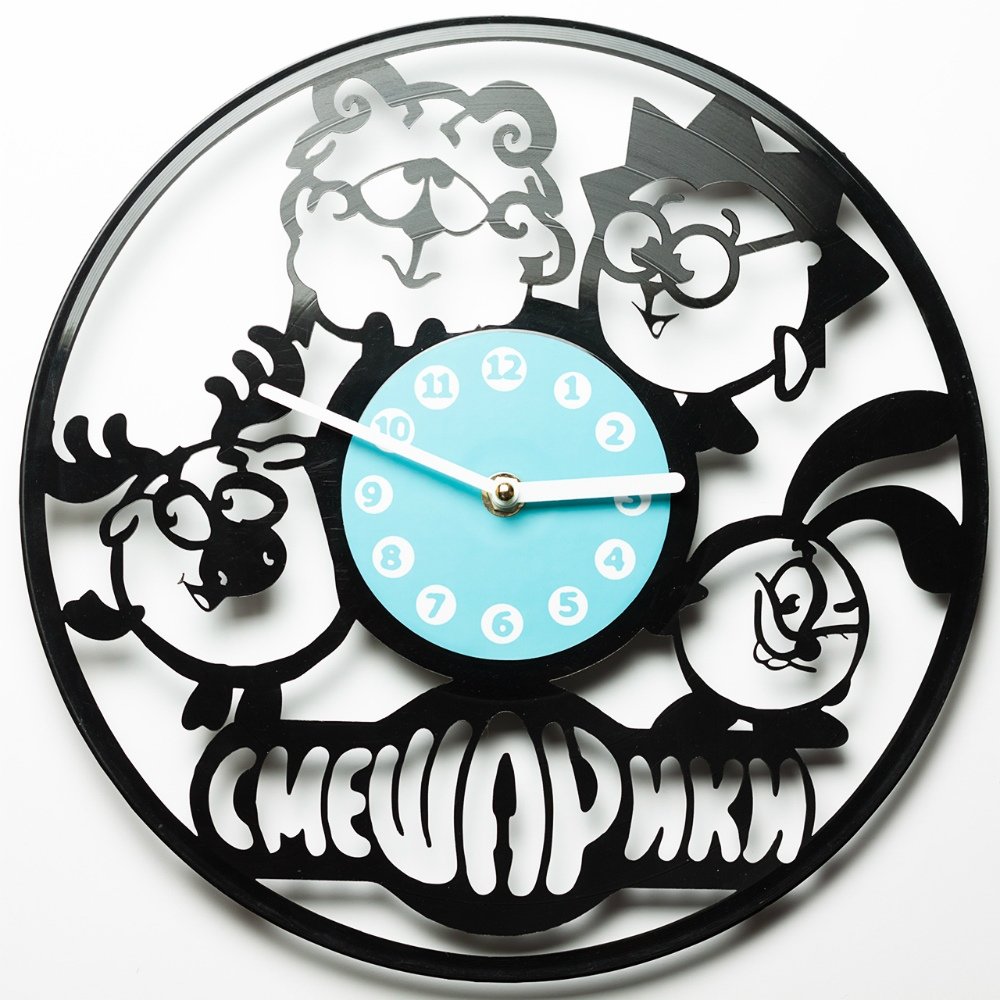 Laser Cut Wall Clock dxf file format