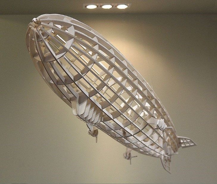 rigid airship laser cut ideas