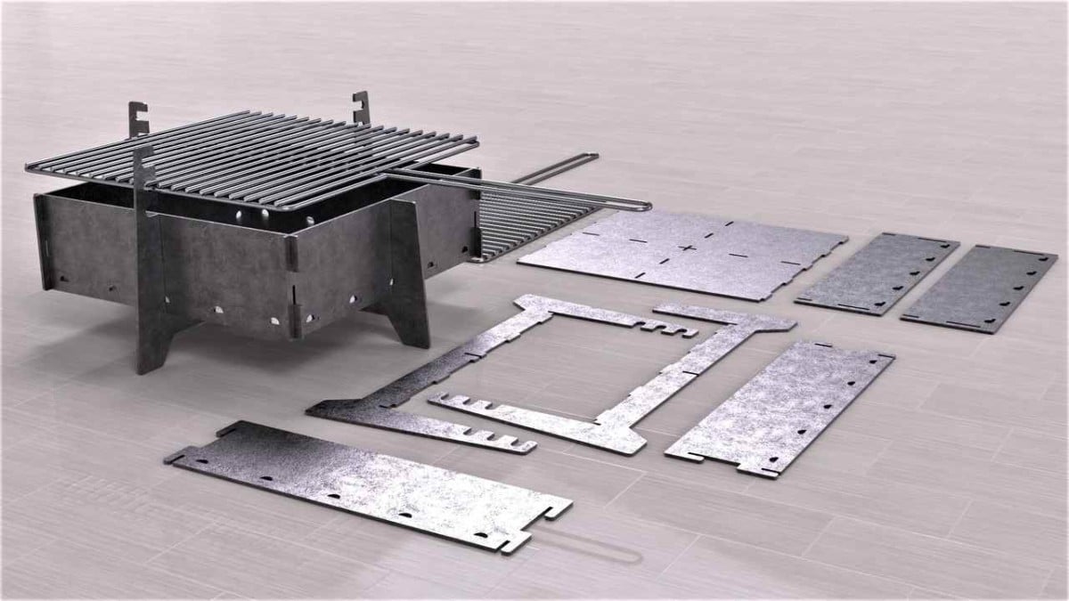 Free plasma cutter art patterns Folding Firebox Stove 3 free plasma cutter art patterns