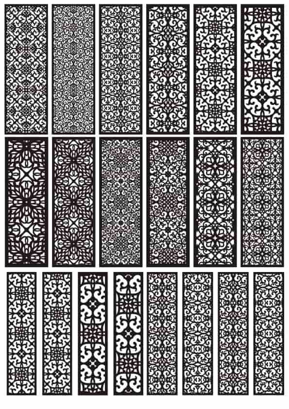 Vector Pattern Panel Templates Free Download 2 Vector Pattern