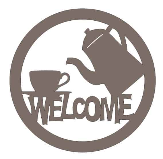 welcome logo vector file free download