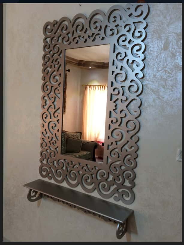 Bathroom Mirror Frame dxf files for plasma 2 dxf files for plasma