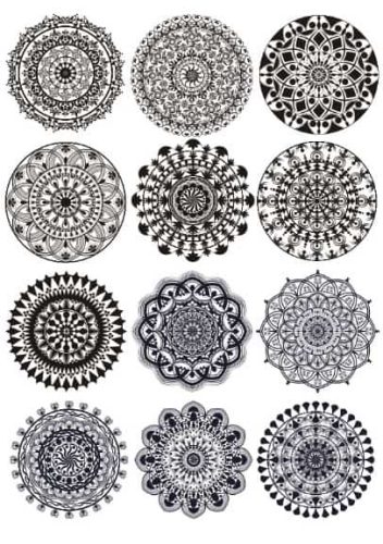 Mandalas vector