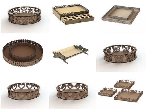 Mdf Laser Cutting Designs Vector File Format 2 Laser Cutting Designs Vector File