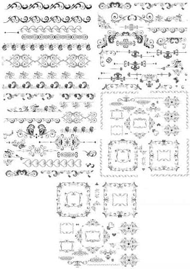 lace clipart