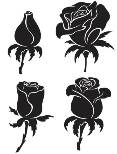 rose vector free