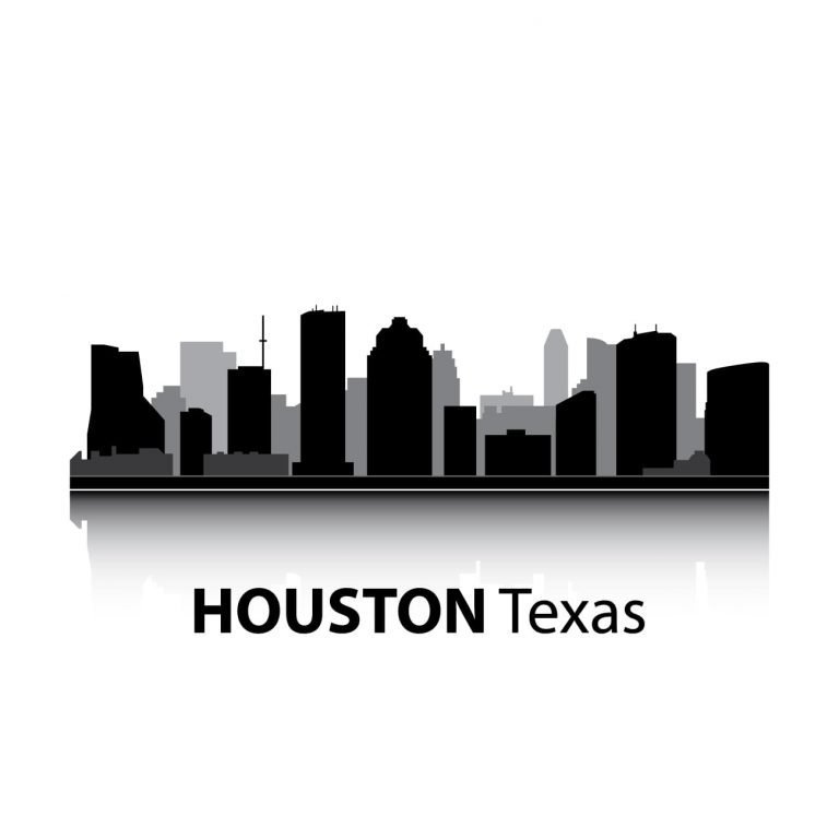 Houston Skyline SVG