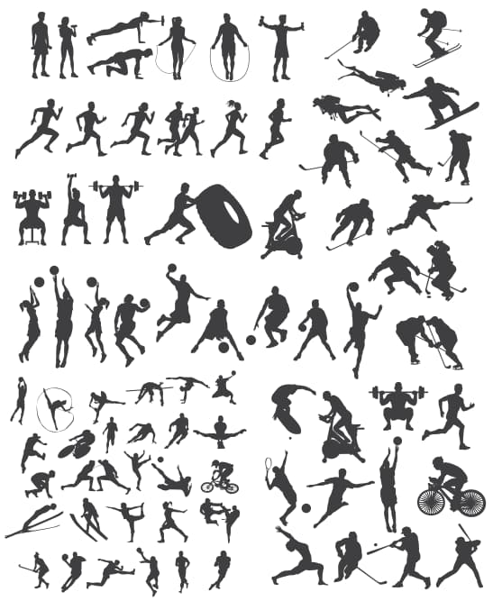 sporting silhouette
