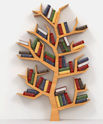Bookshelf Laser Cut Design - Free DXF & SVG Templates