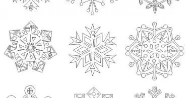 snowflake vector free