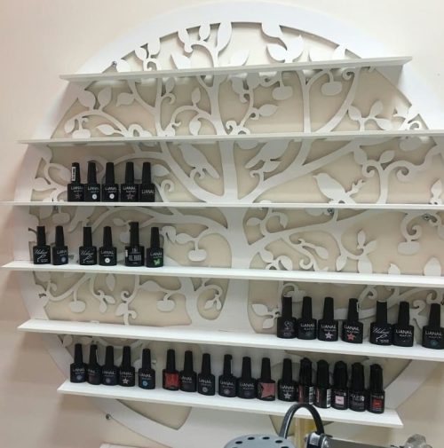 freevectors Tree Wall Rack Shelf Holder Nail laser vector