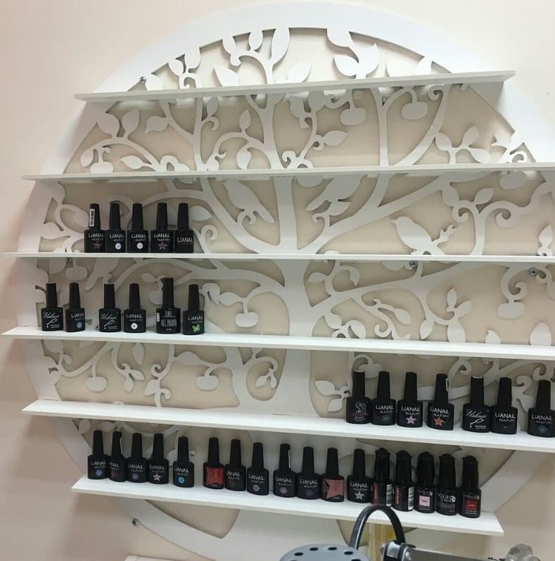 freevectors Tree Wall Rack Shelf Holder Nail laser vector