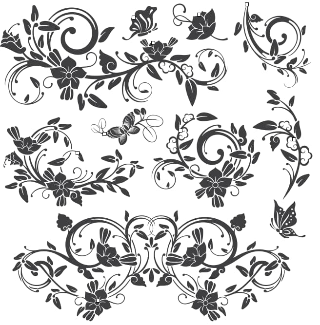 vector floral