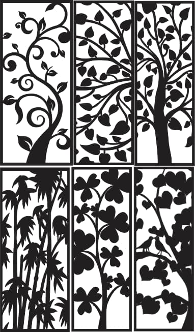 Collection CNC Vector free vector floral pattern download 2 free vector floral pattern
