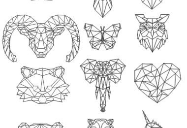 geometric animals