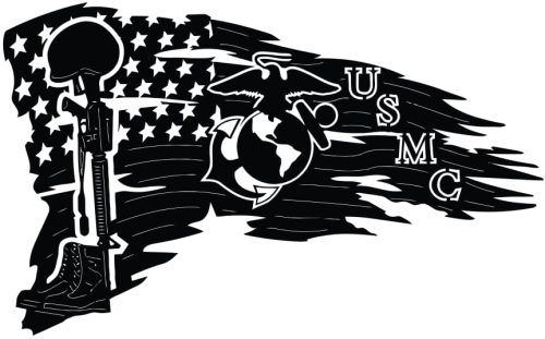 american flag vector art