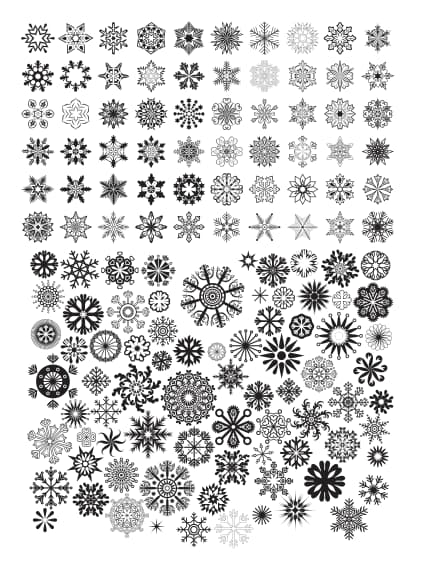 estrella vector Set vector art free download DXF format