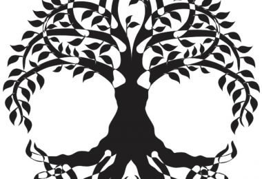 family tree silhouette