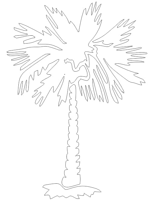 free palm tree vector