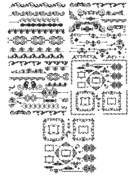 lace clipart