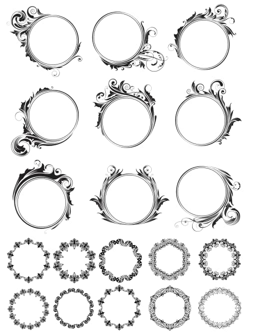 free vector frame