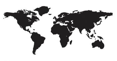 World Map Free Vector
