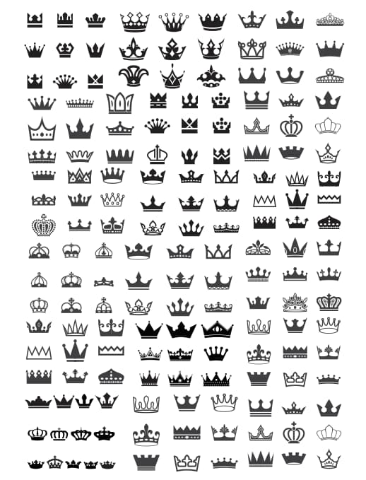 free crown vector