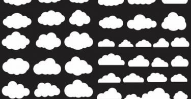 free vector clouds