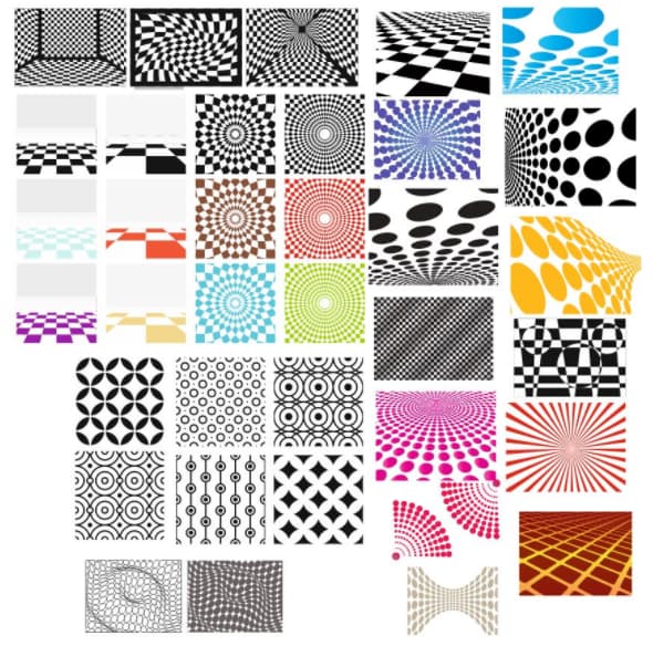 free vector geometric patterns