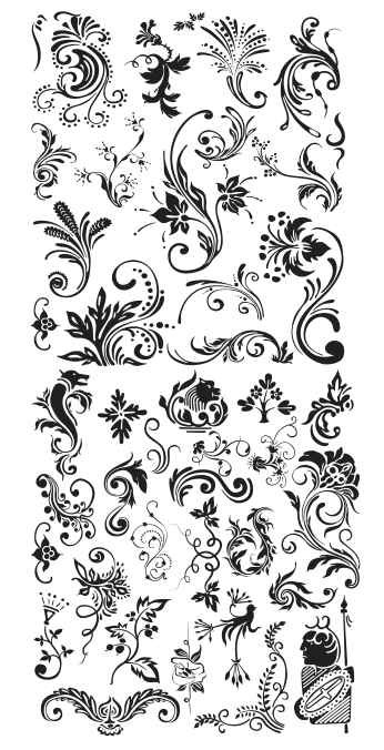free vector swirls