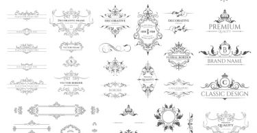 free vector swoosh Vector elements cdr file - Free Vector