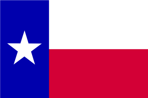 free vector texas flag
