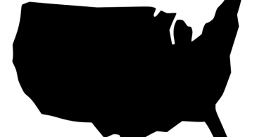 free vector us map