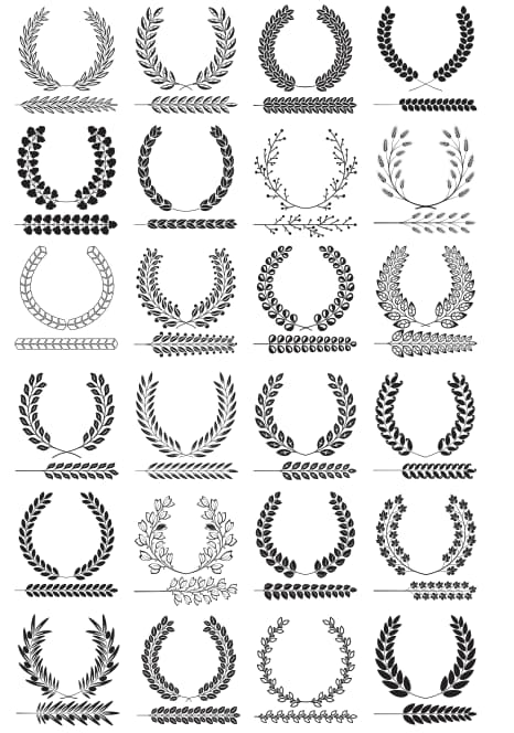free vector wreath