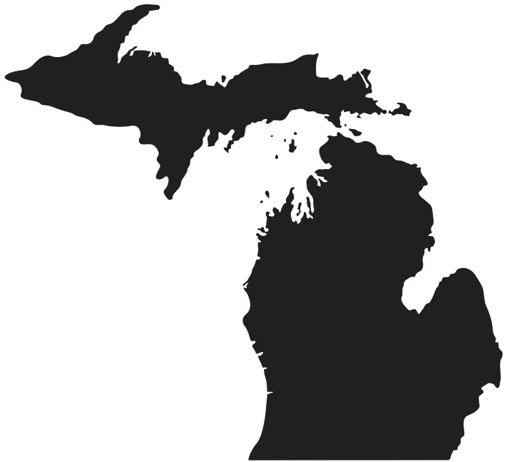 michigan free vector