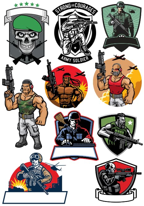 military vector free download