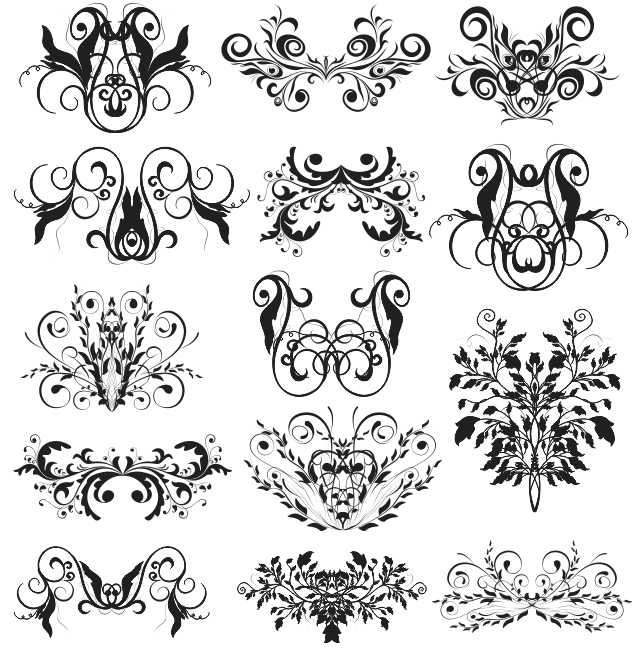 swirl design templates