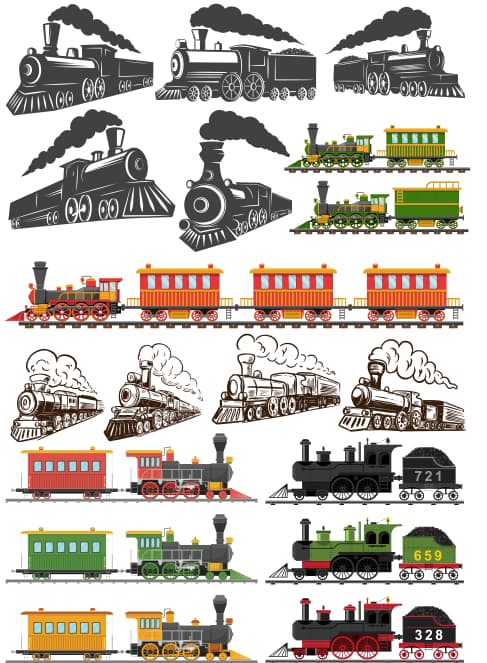 train vector free