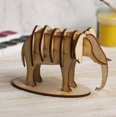 3d laser cut models