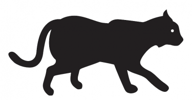 Animal Silhouette Vector dxf File
