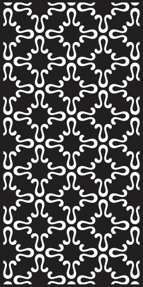 Design Seamless Monochrome Pattern Free Vector