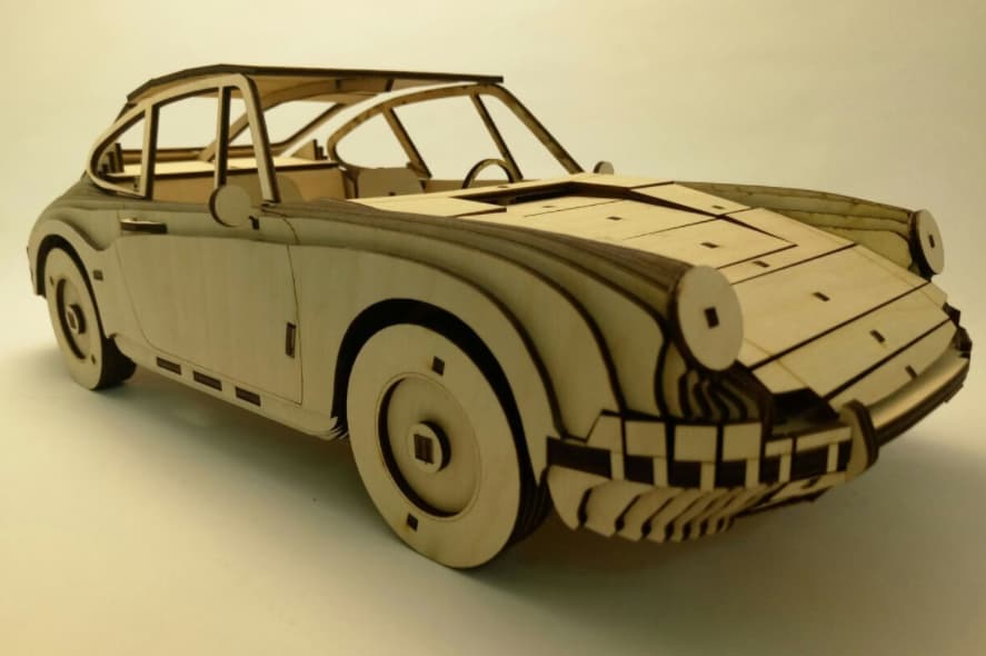 Laser Cut Car