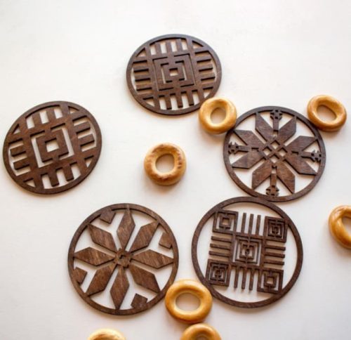 Laser Cut Coasters