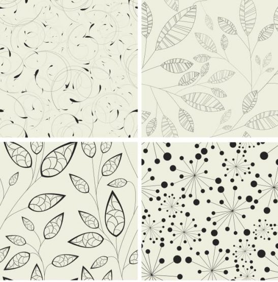 Leaf Pattern Free Vector