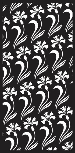 Seamless Floral free vector patterns Laser Cut DXF File 2 free vector patterns