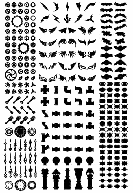 Steampunk vector